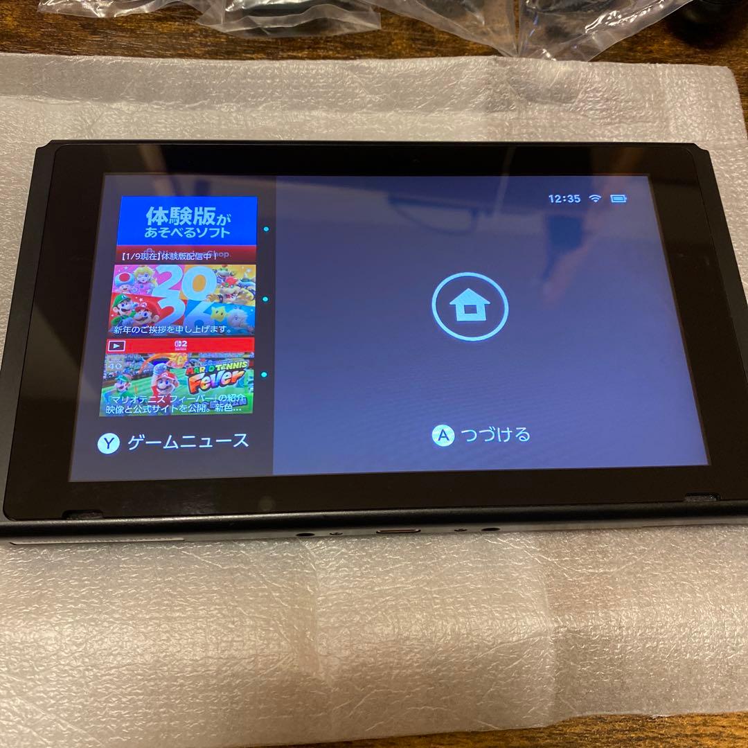 Nintendo Switch 本体 グレー 付属品完備　SDカード付き