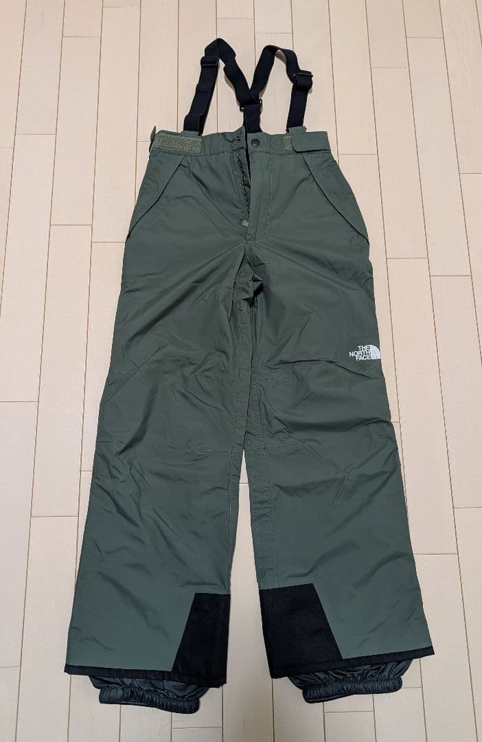 THE NORTH FACE 子ども用スキーウェア グリーン サイズ 150