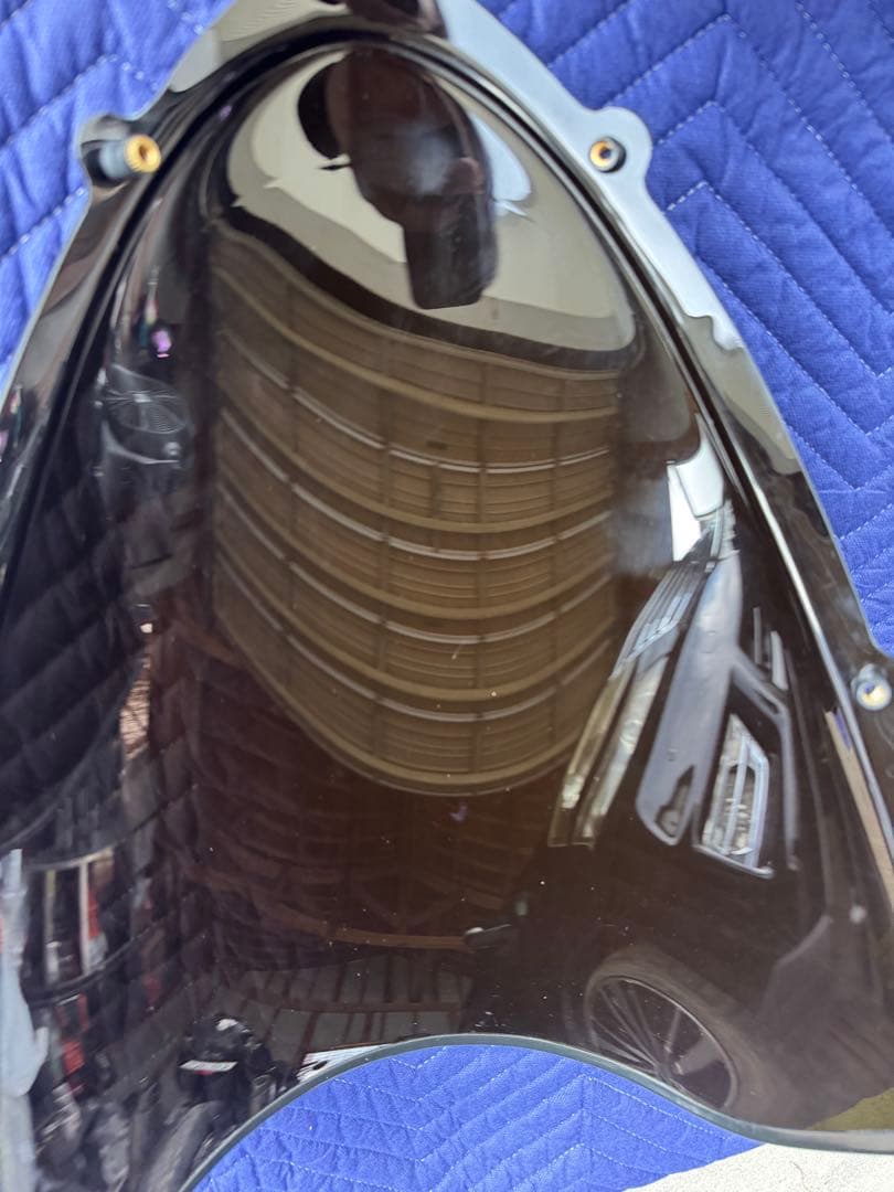 ZX-14R用 スポーツツーリングスクリーン(Dスモーク) ゼロ・グラビティ製