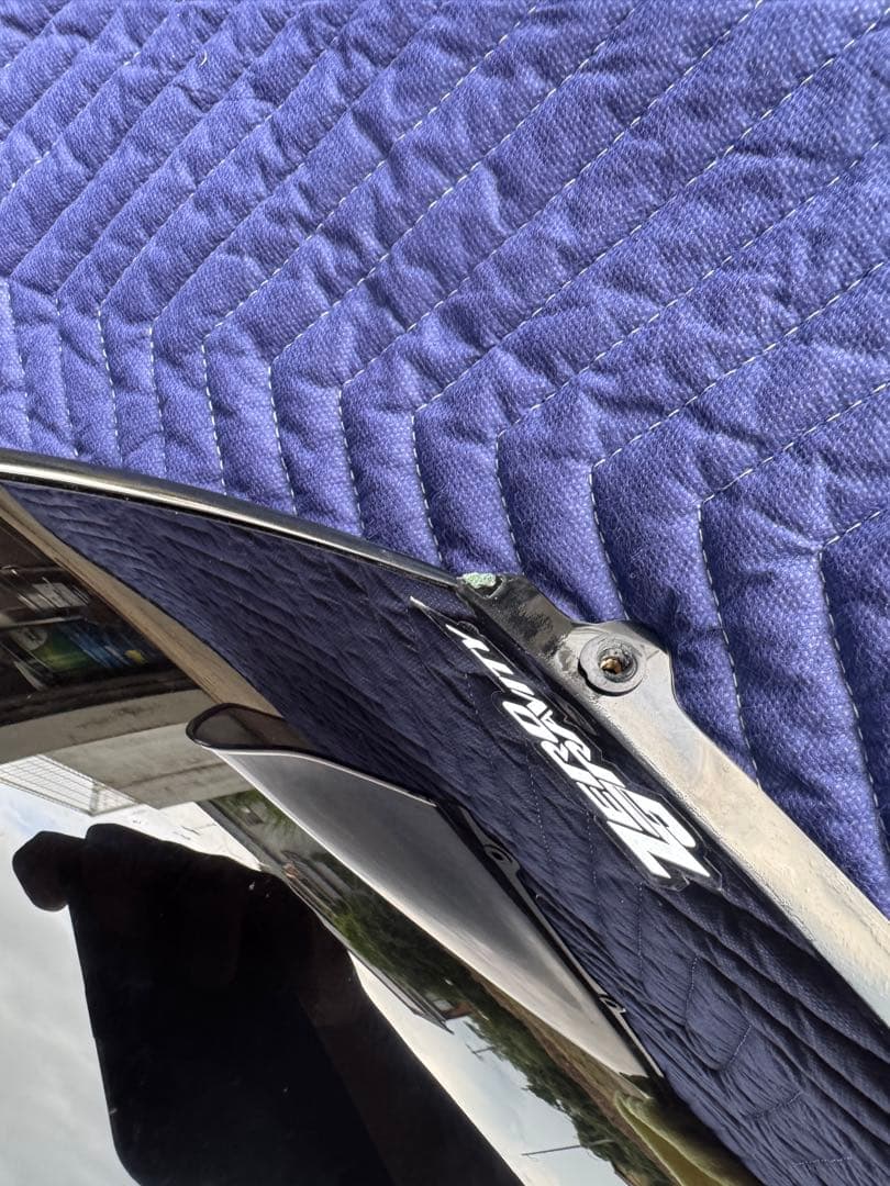 ZX-14R用 スポーツツーリングスクリーン(Dスモーク) ゼロ・グラビティ製