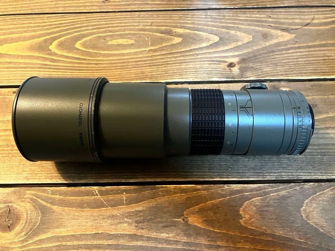 Nikon Fマウント sigma400mm f/5.6 マルチコート オリーブ