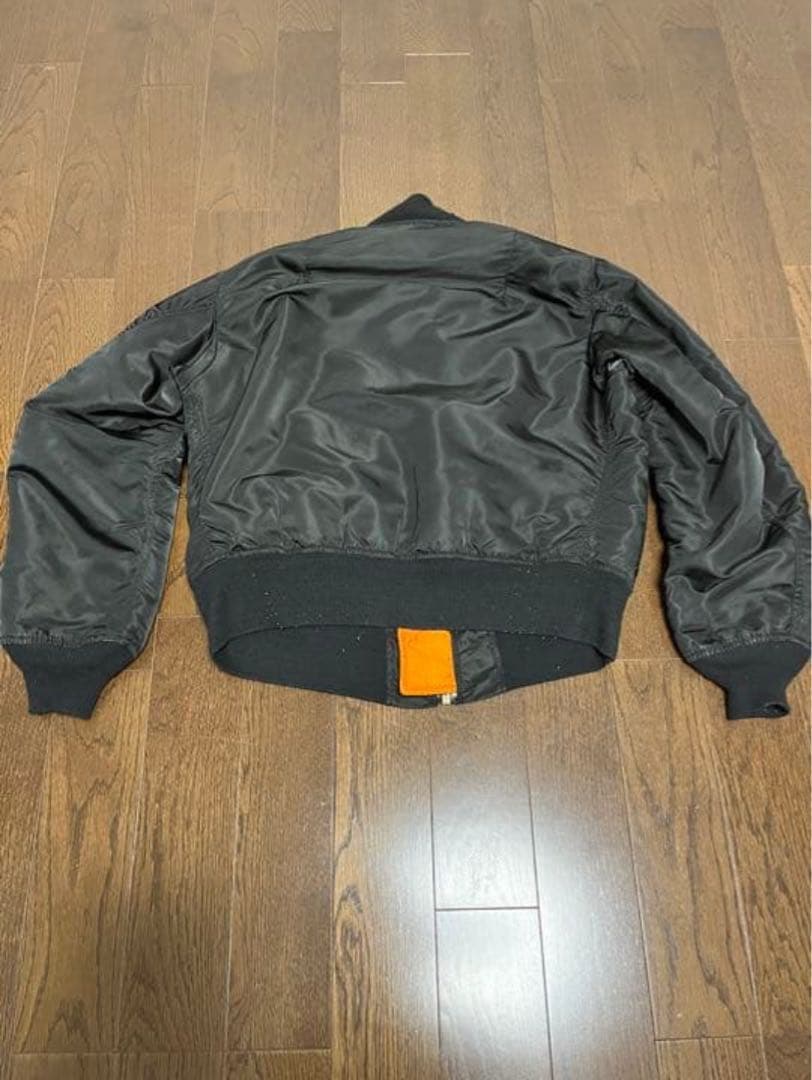 Alpha Industries MA-1 黒 MADE IN USA