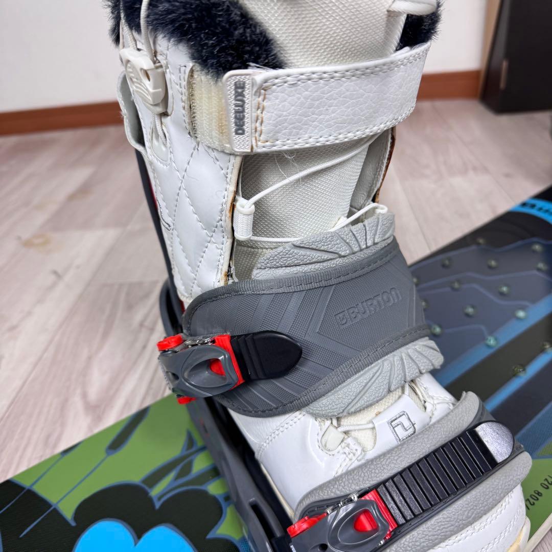 Burton x DEELUXE スノーボード 147cm