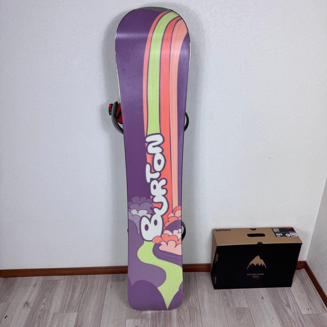 Burton x DEELUXE スノーボード 147cm