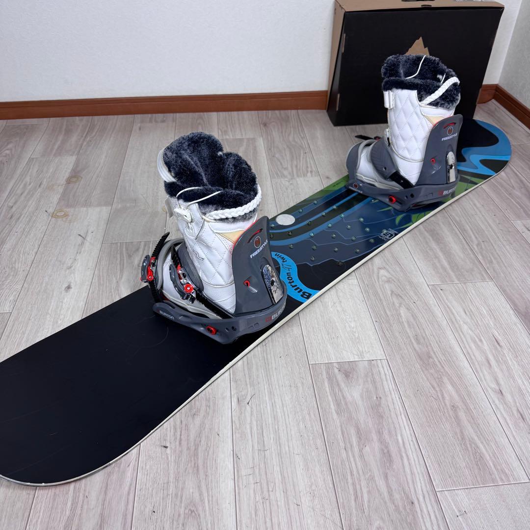 Burton x DEELUXE スノーボード 147cm