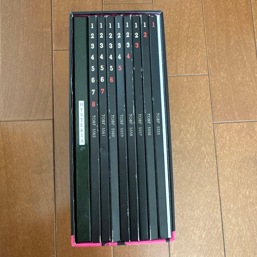 BOØWY GIGS BOX 8枚組 DVD