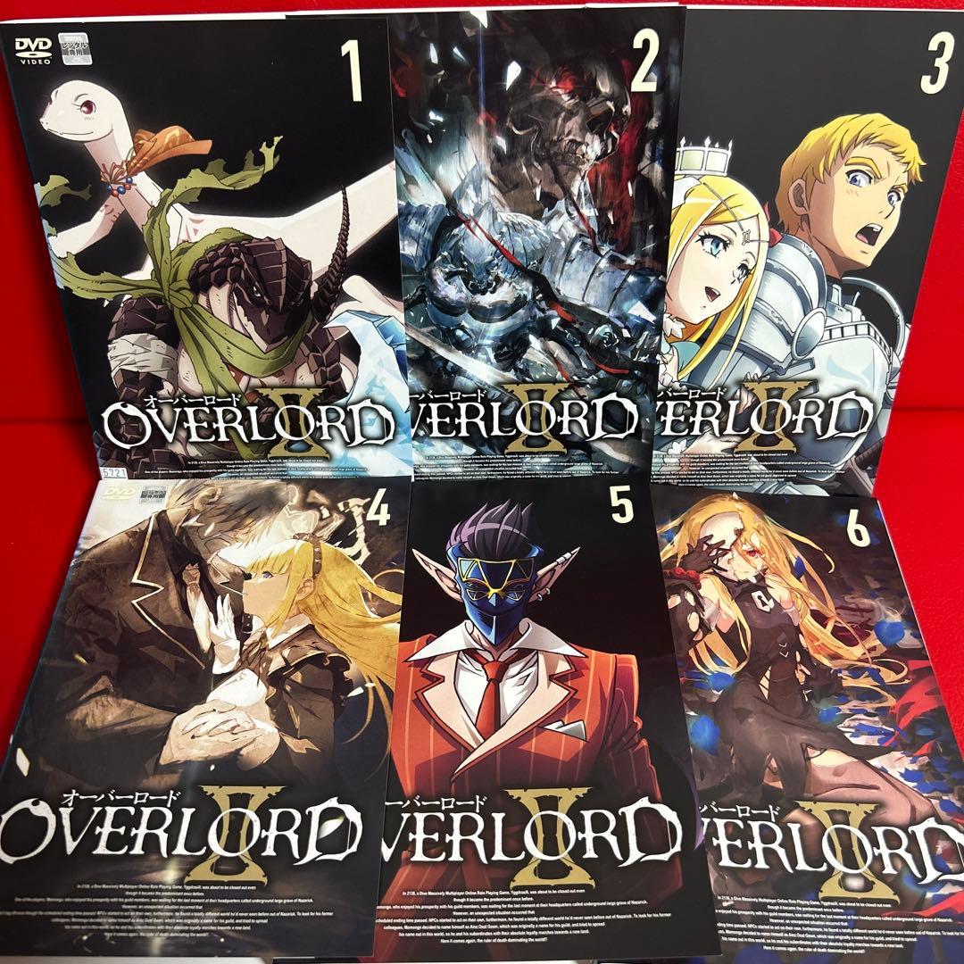 オーバーロード　アニメ　DVD　全巻セット　1期〜4期＋劇場版　全27巻