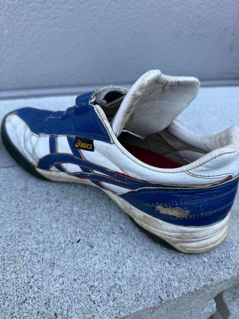 アシックス トレーニングシューズ 青白　asics 26.5