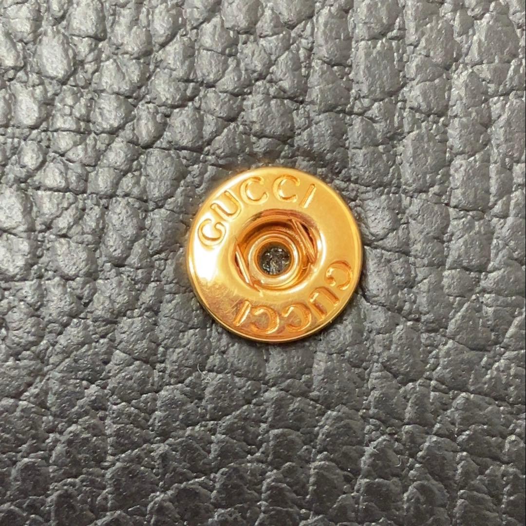 【未使用品】GUCCI グッチレザーダブルG 6連フックキーケース