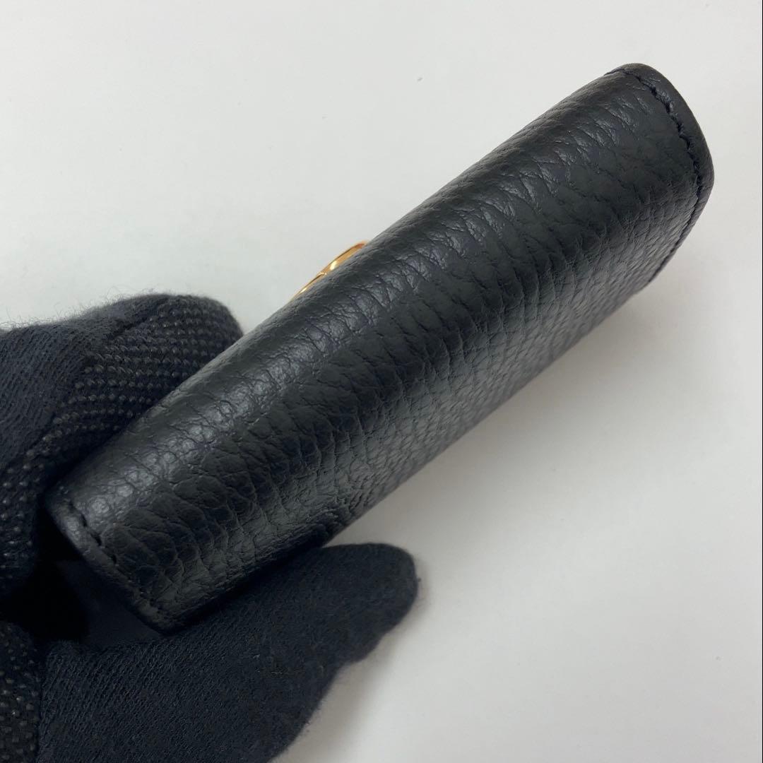 【未使用品】GUCCI グッチレザーダブルG 6連フックキーケース