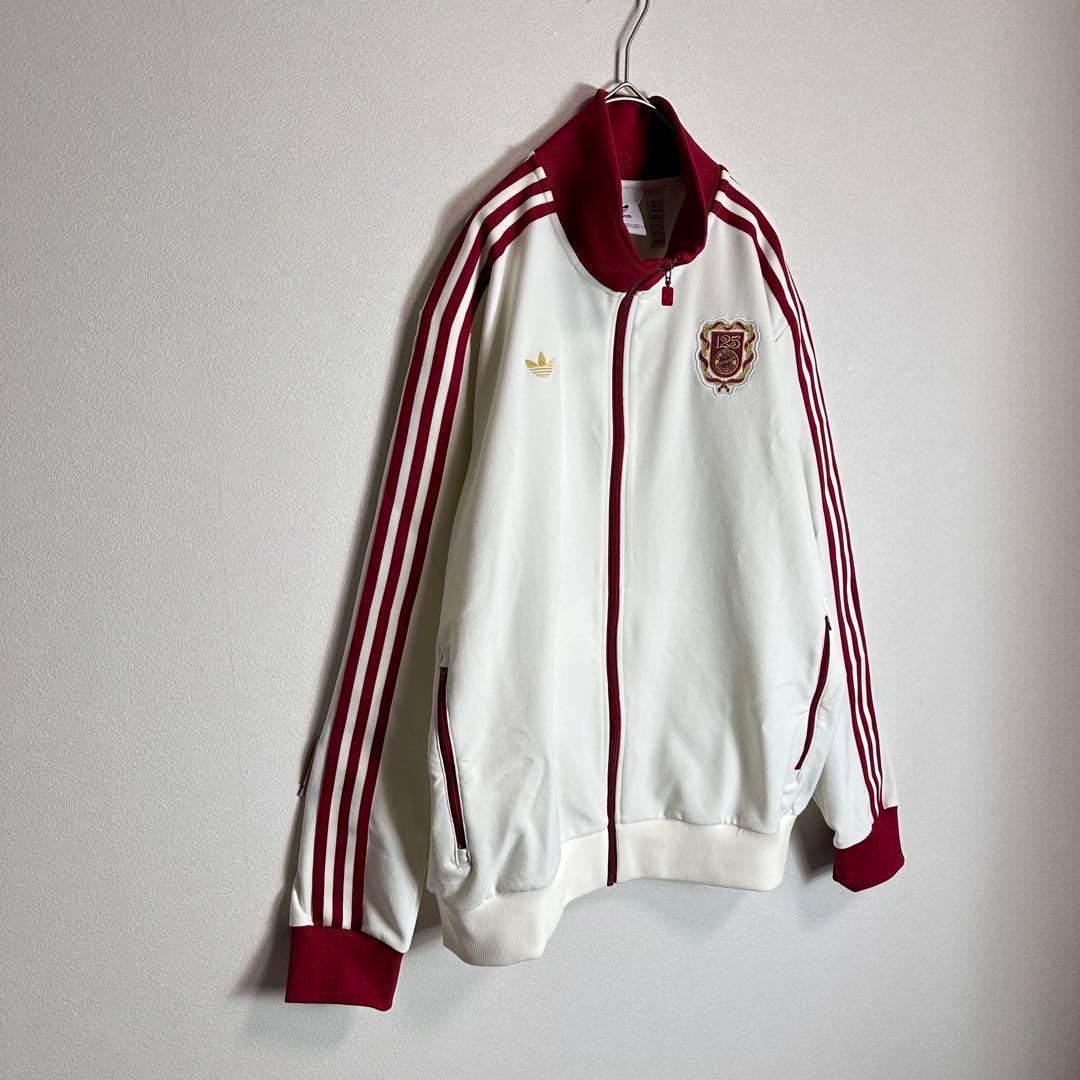 【激レア】adidasジャージ　バイエルン　125周年記念　ドイツ　白赤　2XL
