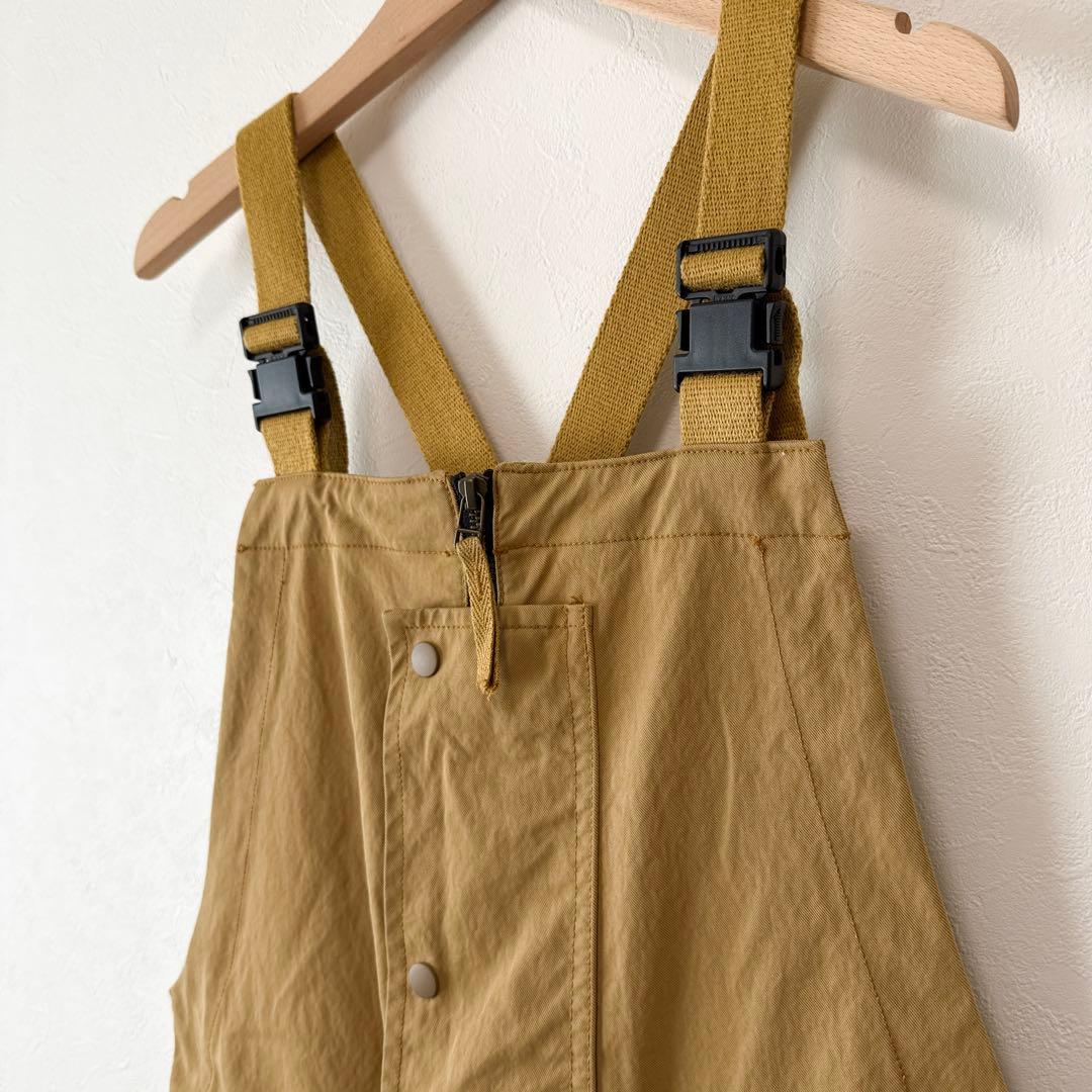 美品 RNA-N ツールポケオーバーオール サロペット ゆったり ベージュ