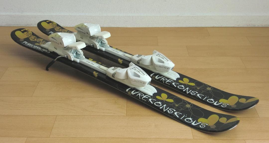 ■■送料無料■PURECONSCIOUS■ショートスキー■99cm■調整ビン付■