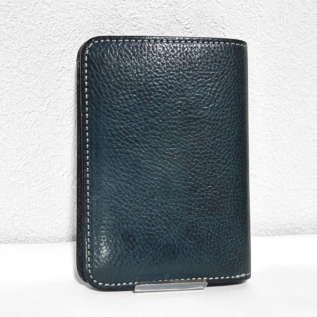 限定カラー 土屋鞄製造所 ウルバーノジャケットパース 二つ折り財布