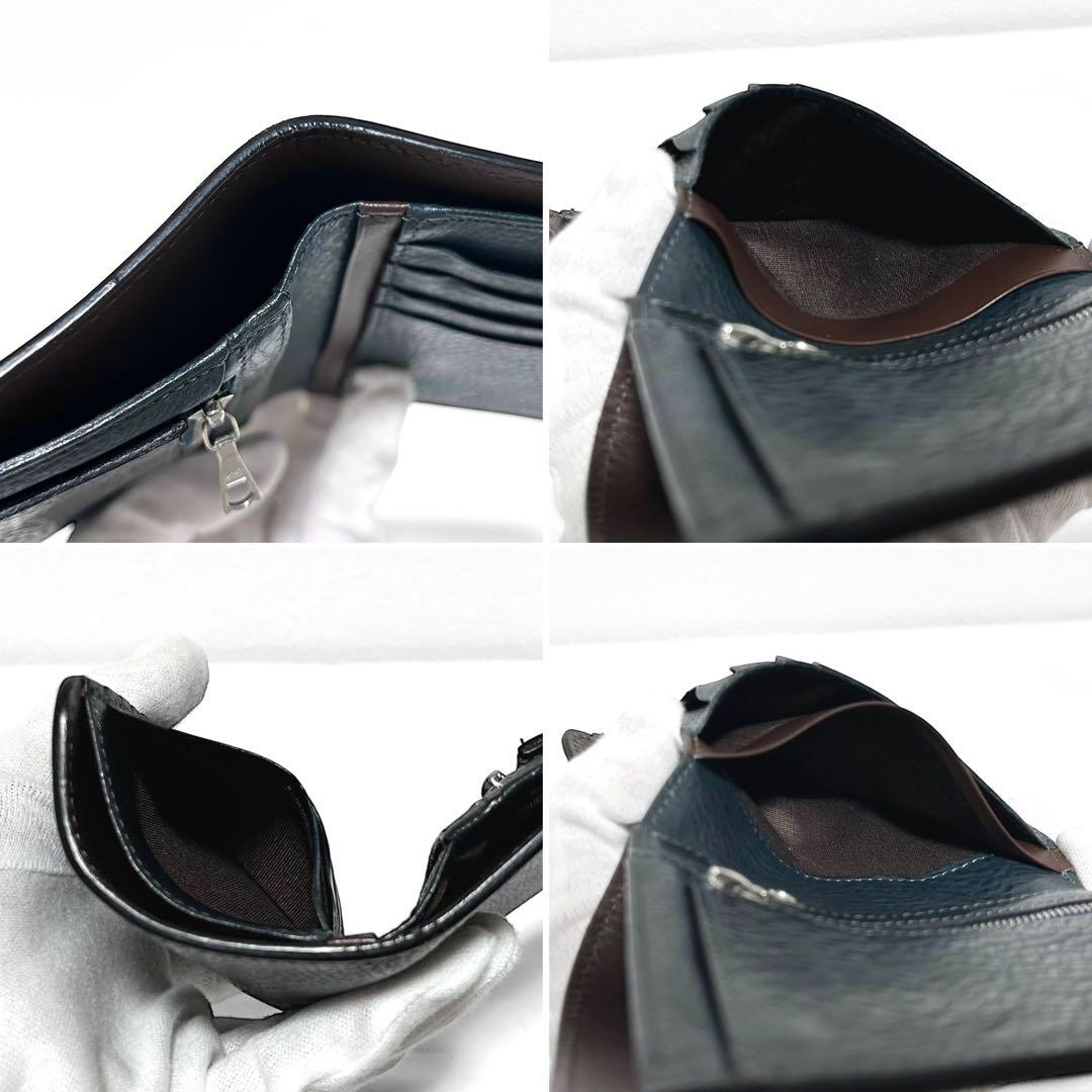 限定カラー 土屋鞄製造所 ウルバーノジャケットパース 二つ折り財布