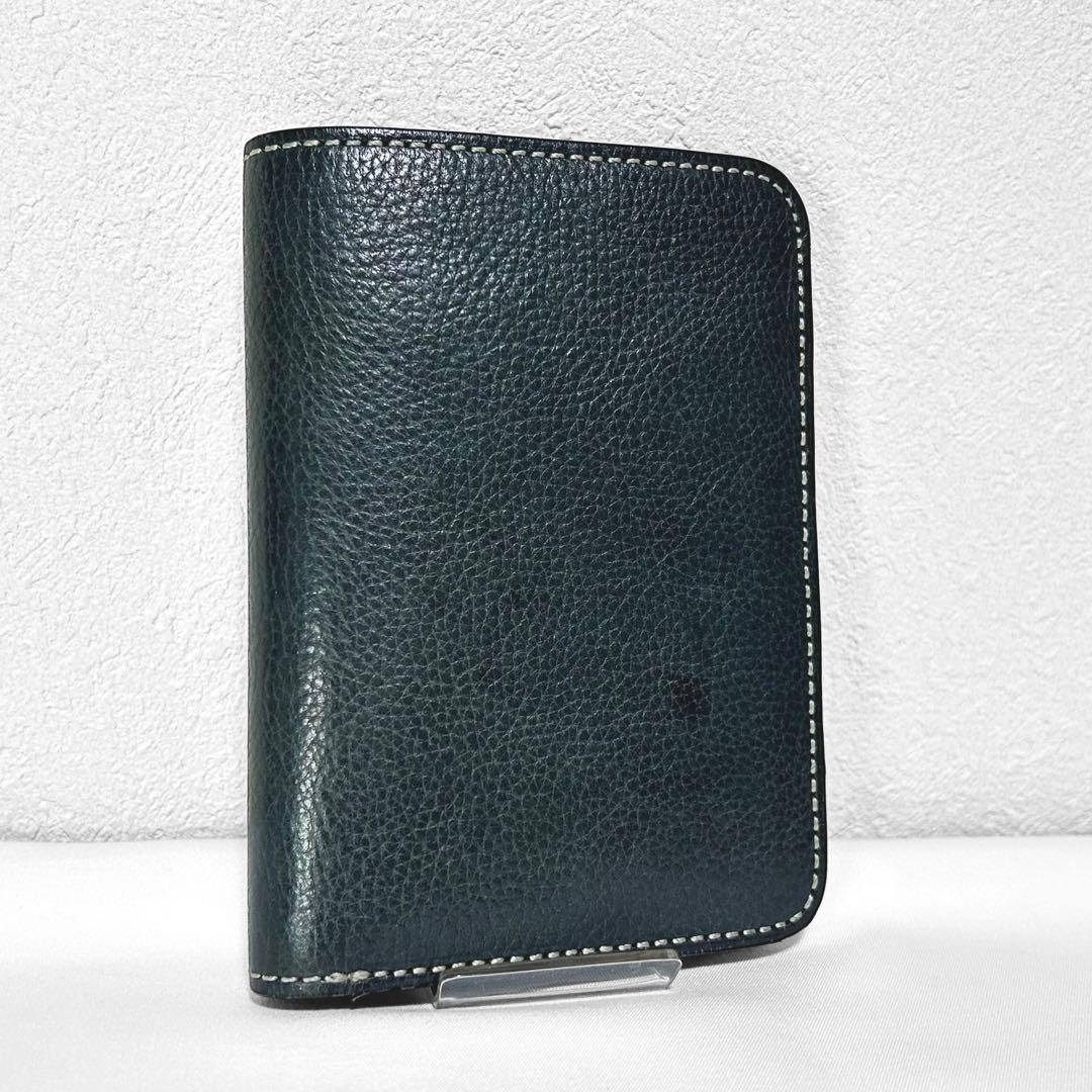 限定カラー 土屋鞄製造所 ウルバーノジャケットパース 二つ折り財布