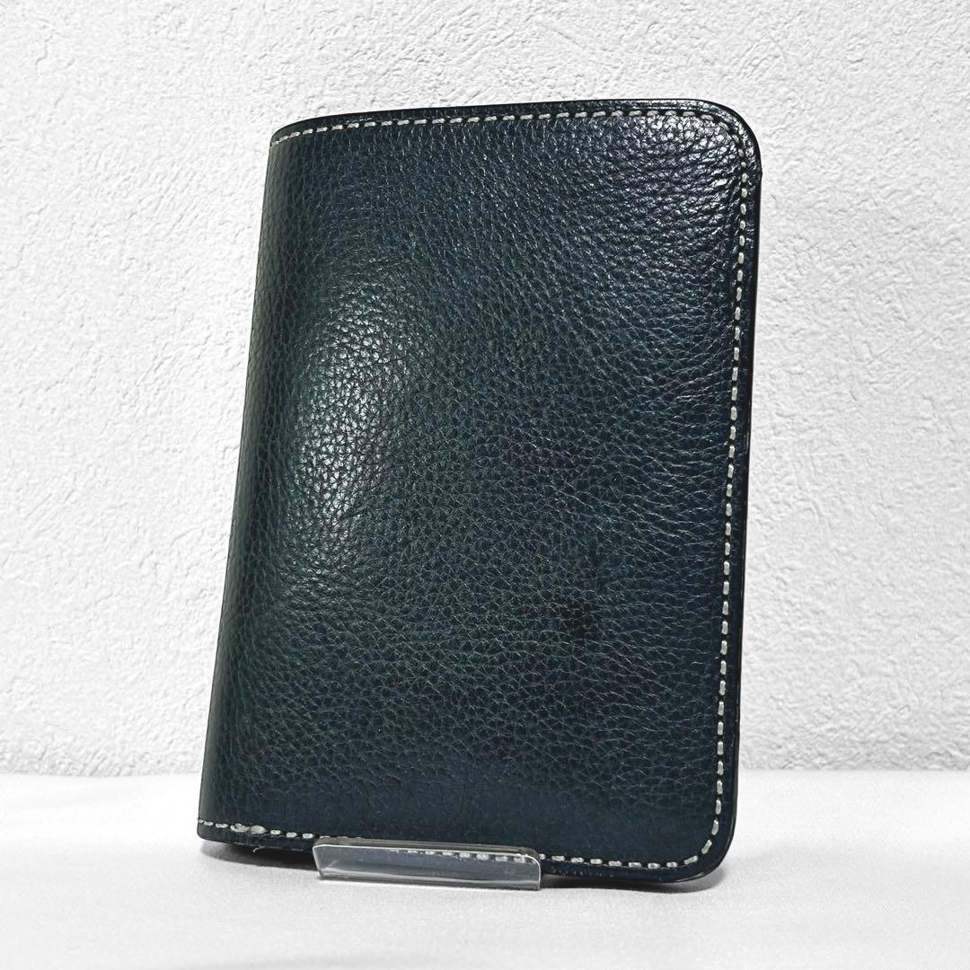 限定カラー 土屋鞄製造所 ウルバーノジャケットパース 二つ折り財布