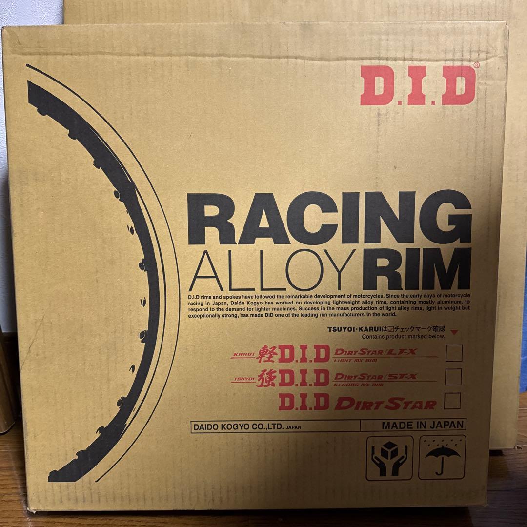 DID 強リム　19インチ