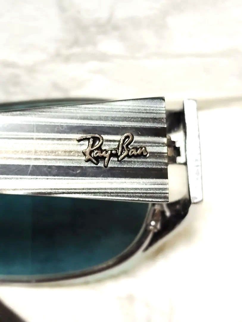 ガンボ　RAYBANRB3396　レイバン　サングラス　ストライプテンプル