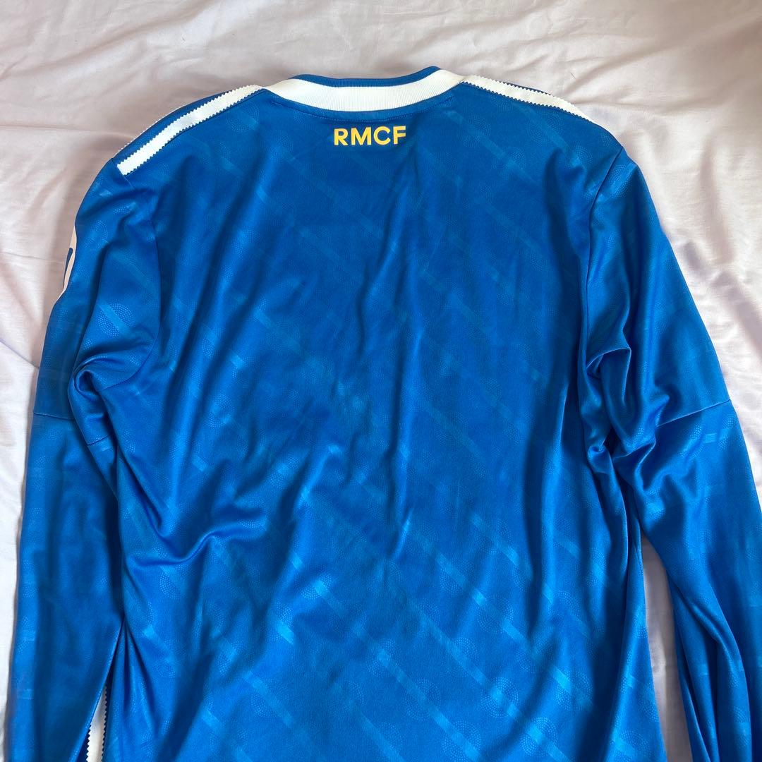 レアル・マドリード 長袖シャツ M 青