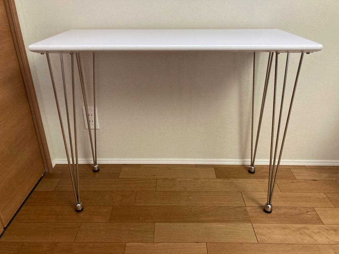 スチールレッグ　アイアンレッグ　デスク　テーブル　モダン　ミッドセンチュリー