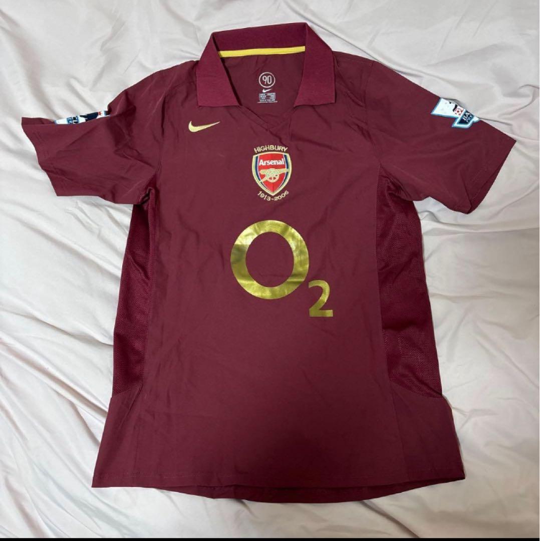 Arsenal アーセナル 05/06 ティエリアンリ ハイバリー ユニフォーム