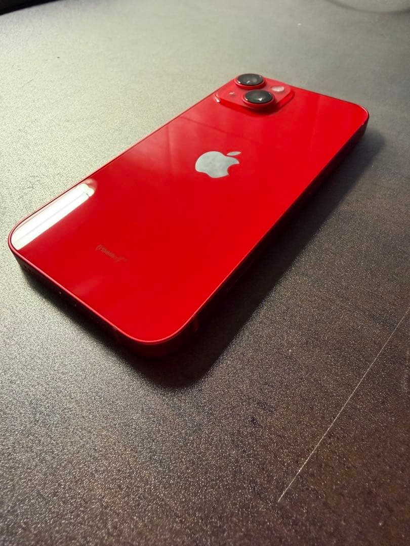 【極美品】iPhone 14 レッド