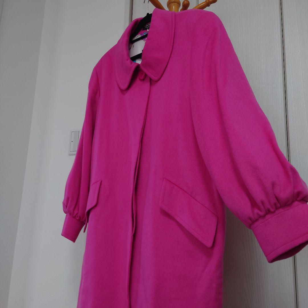 お値下げしました　新品未使用　難あり　レオナール　LEONARD　カシミヤコート