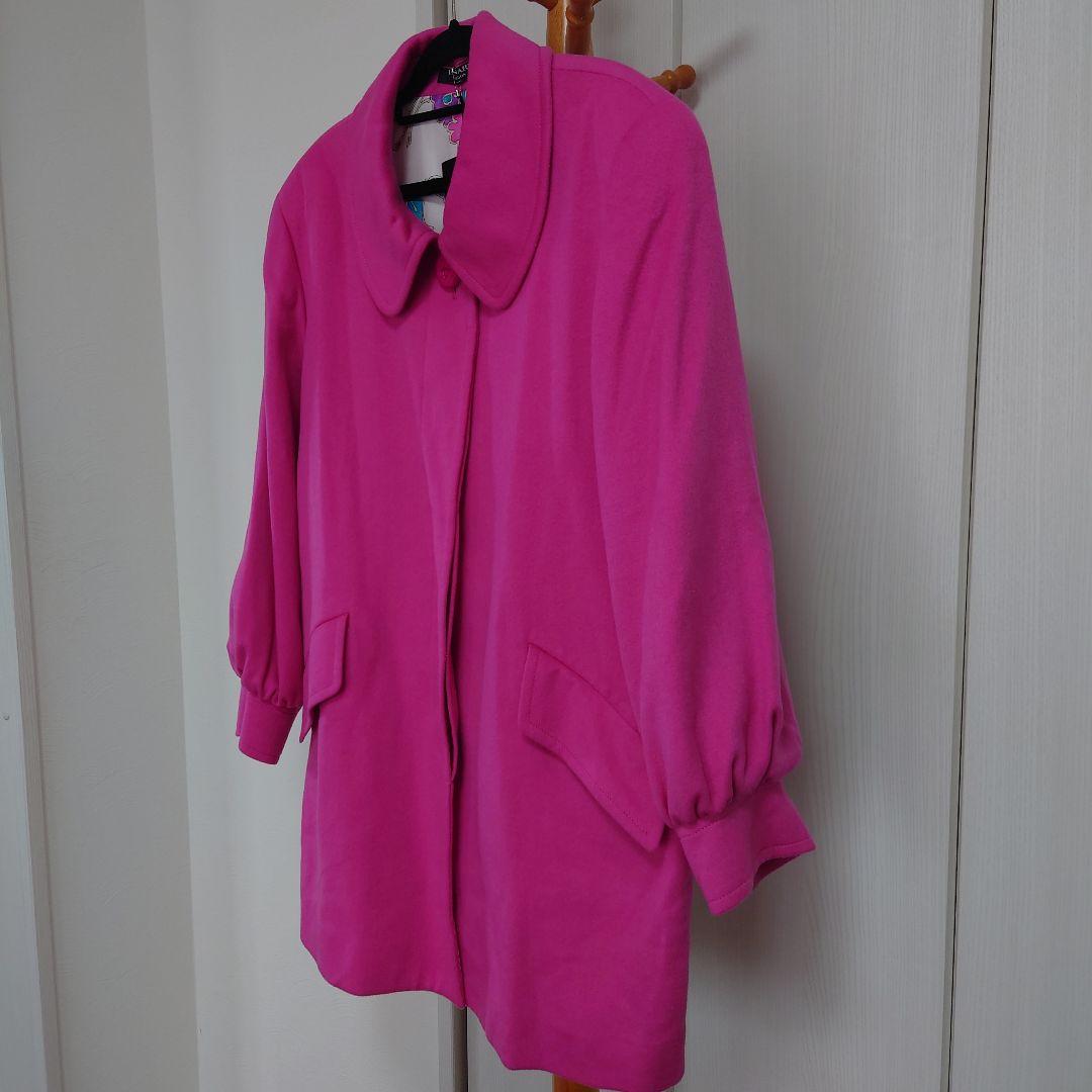 お値下げしました　新品未使用　難あり　レオナール　LEONARD　カシミヤコート