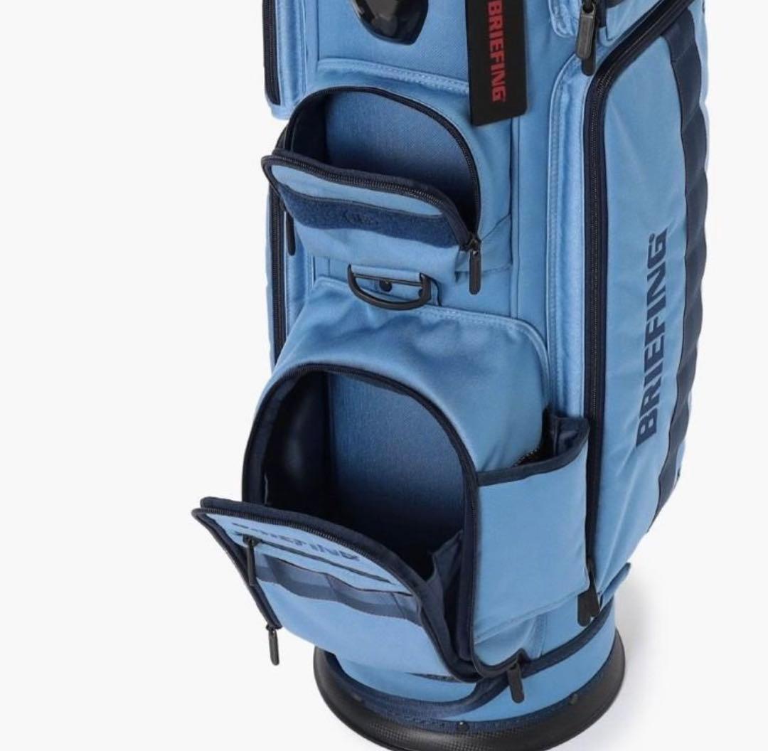 ブリーフィング ゴルフ キャディバッグ FD BRG251D45 デニムブルー