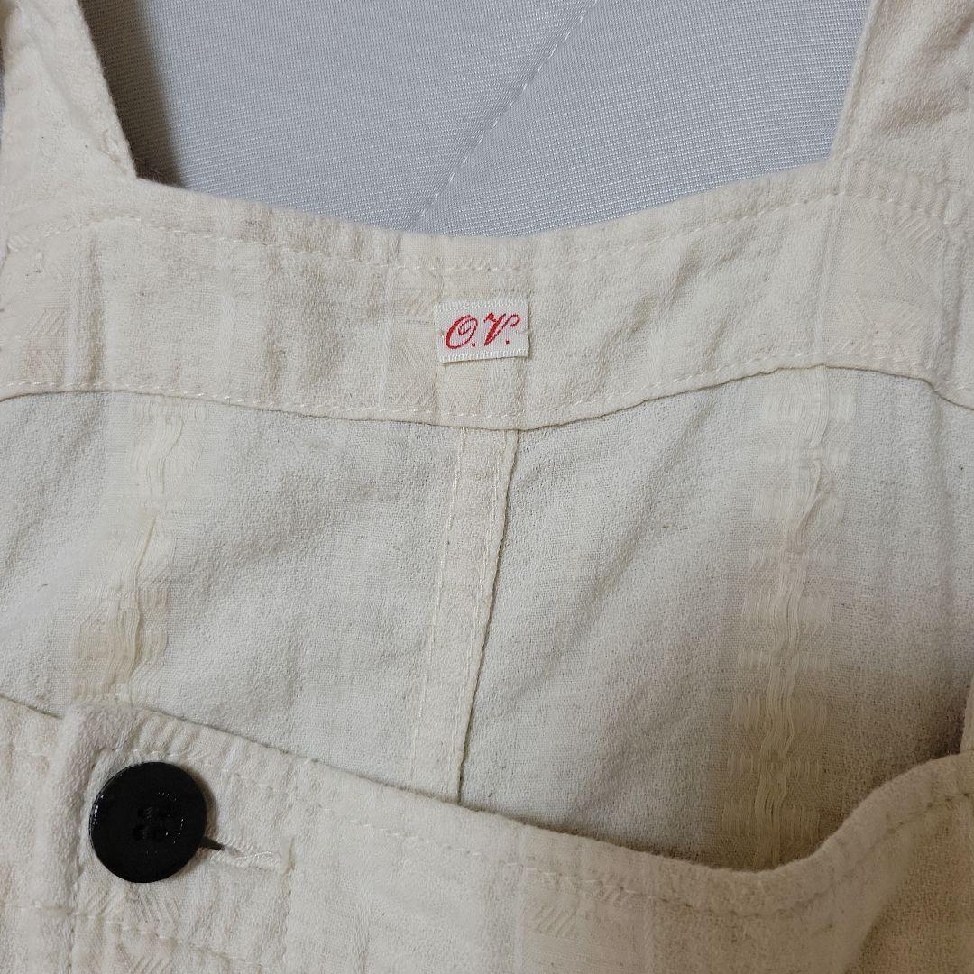 OUTIL サロペット エクリュ 0 美品