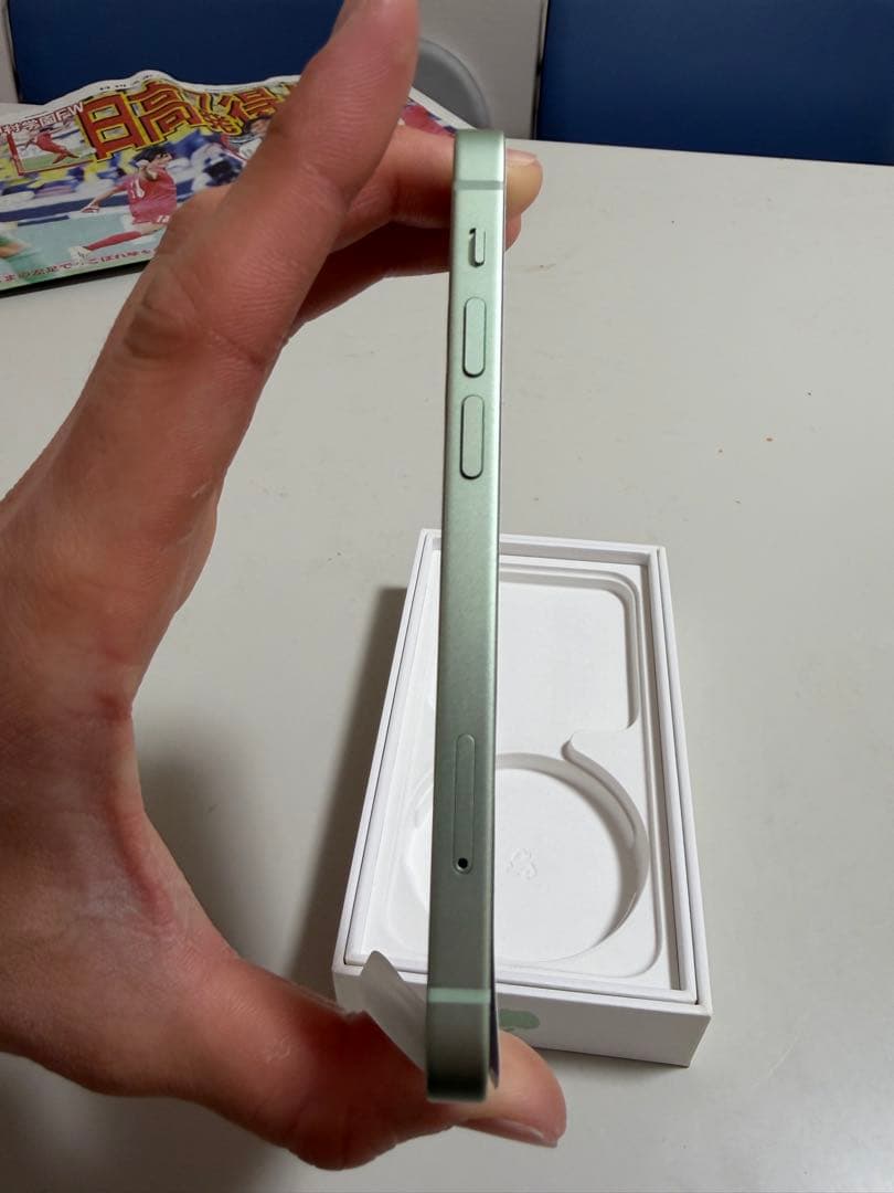 iPhone 12 mini本体 エクスプレス　ミントグリーン