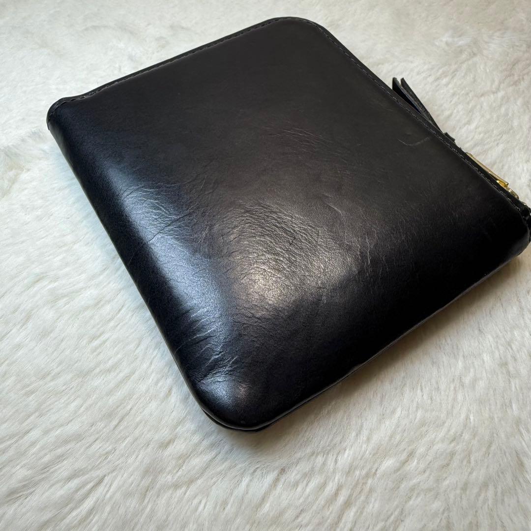 PORTER ポーター　ソーク　コンパクト　ウォレット　L字ファスナー　黒