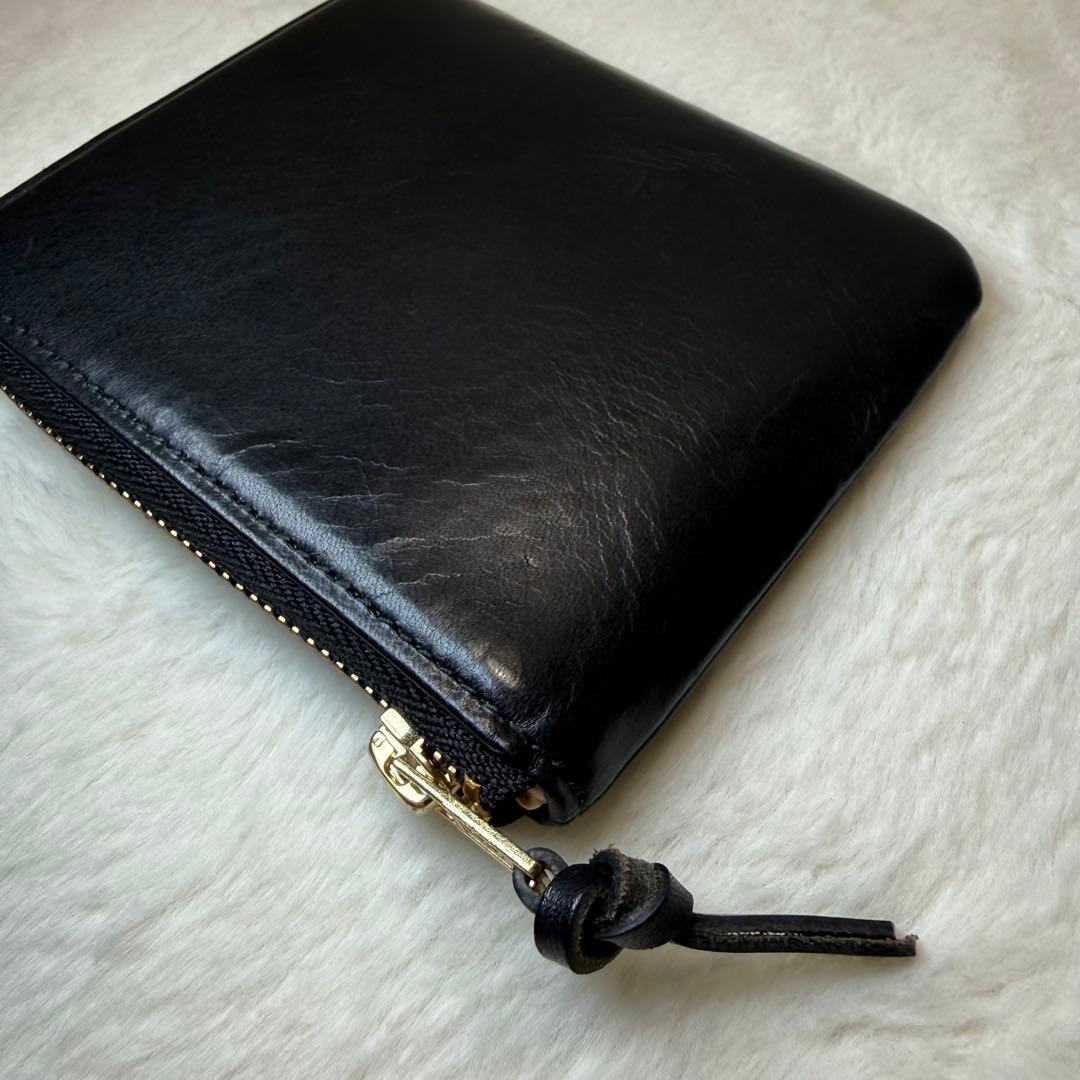 PORTER ポーター　ソーク　コンパクト　ウォレット　L字ファスナー　黒