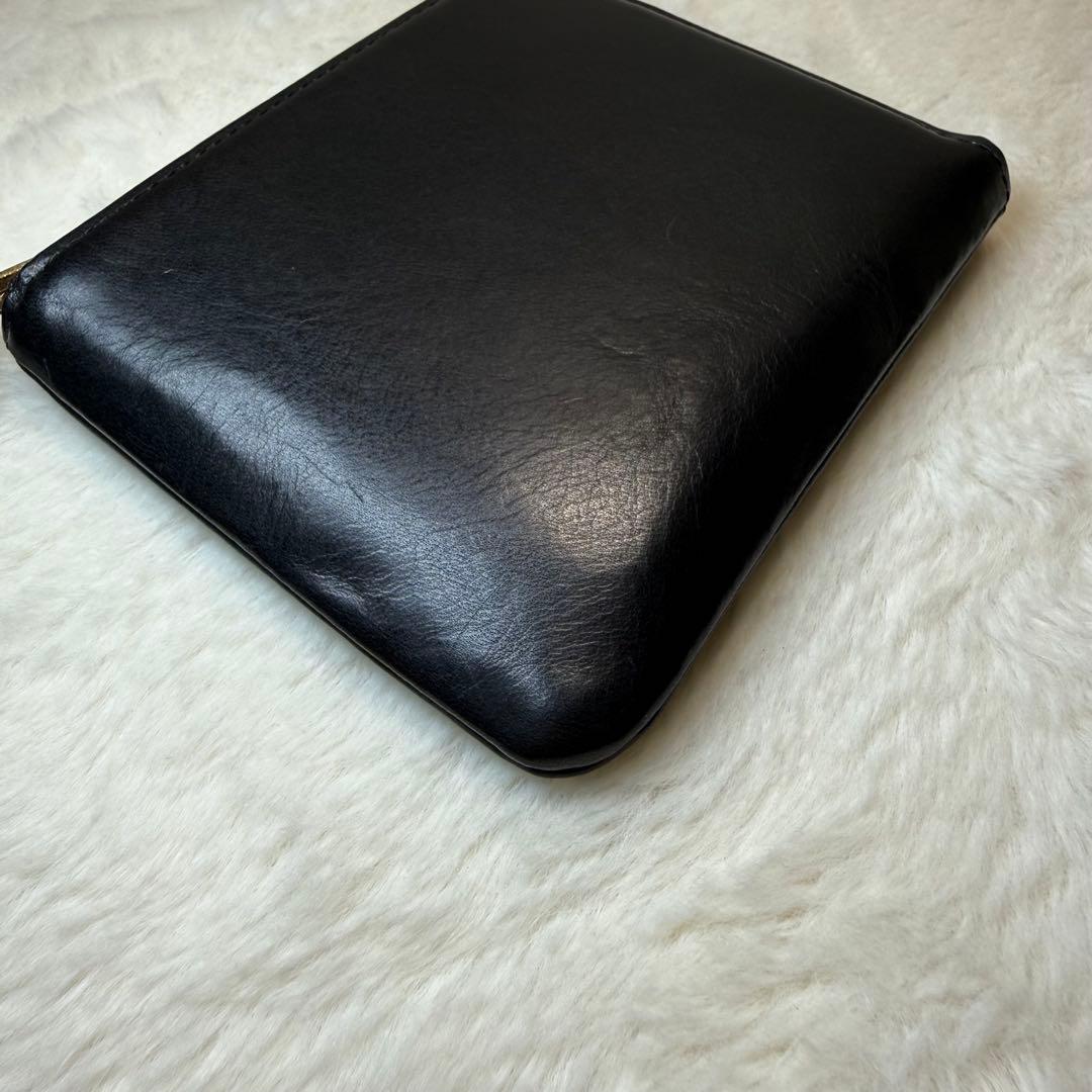 PORTER ポーター　ソーク　コンパクト　ウォレット　L字ファスナー　黒