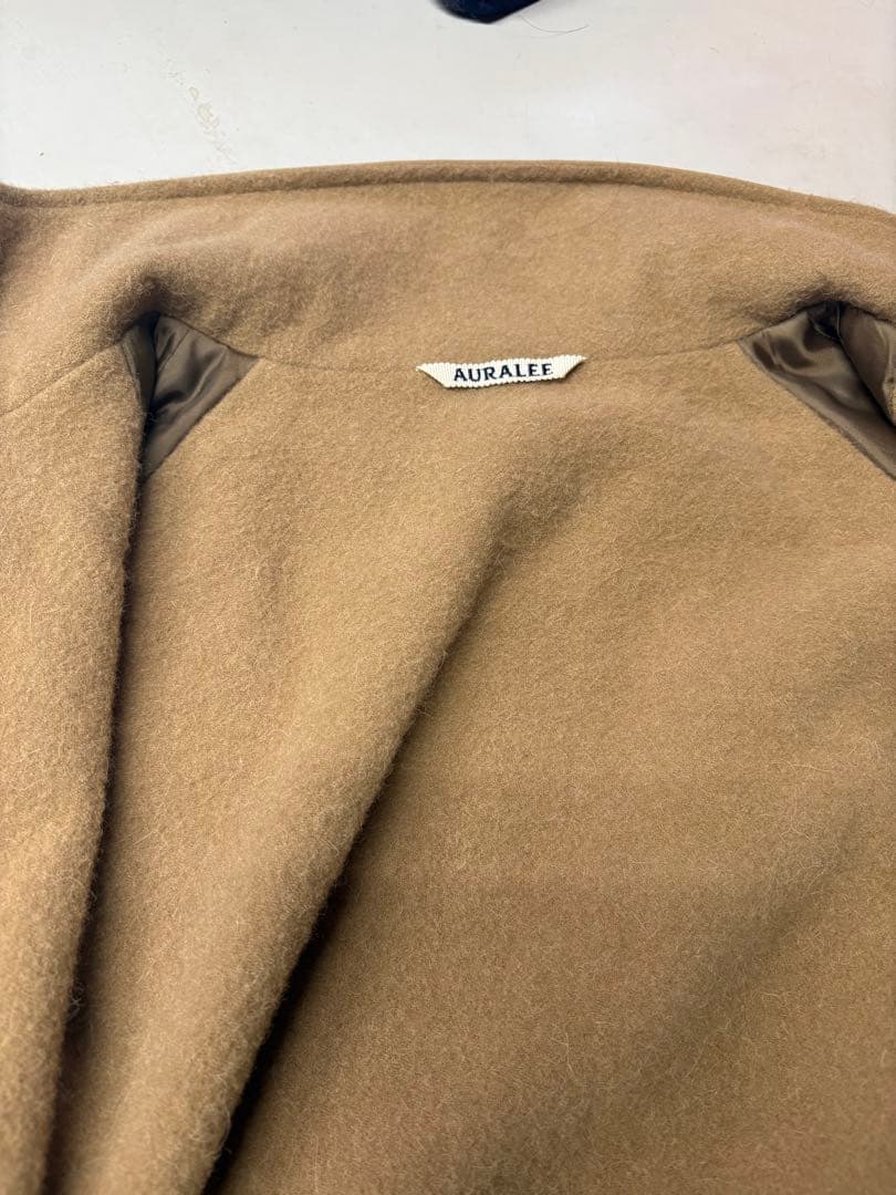 ブラック　AURALEE コート