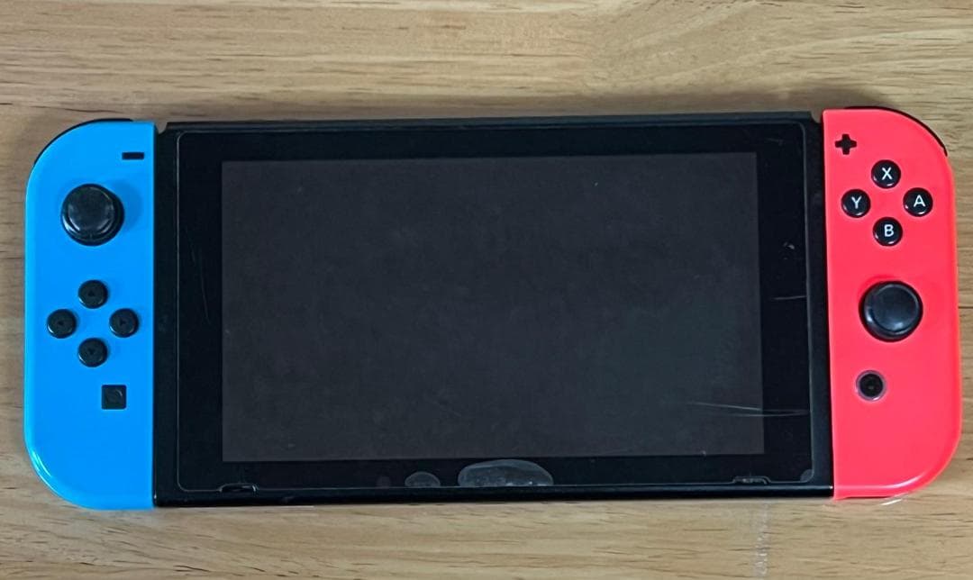 ジャンク品　Nintendo Switch 本体 青と赤