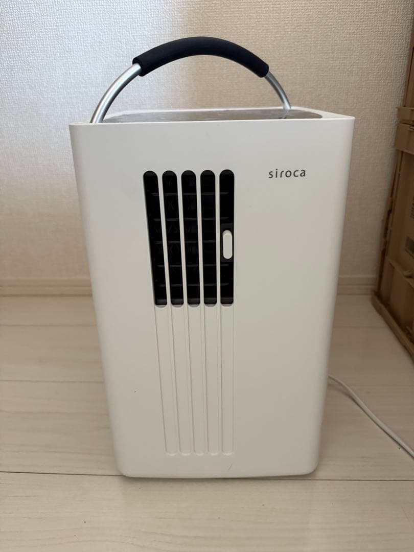 siroca 除湿機 タッチ式操作