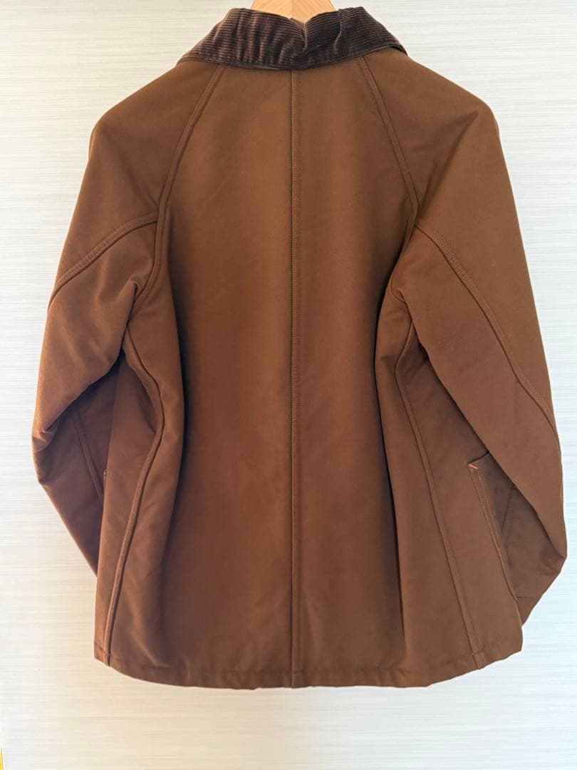 At Last ブラウンダック　カバーオール　ライナー付き