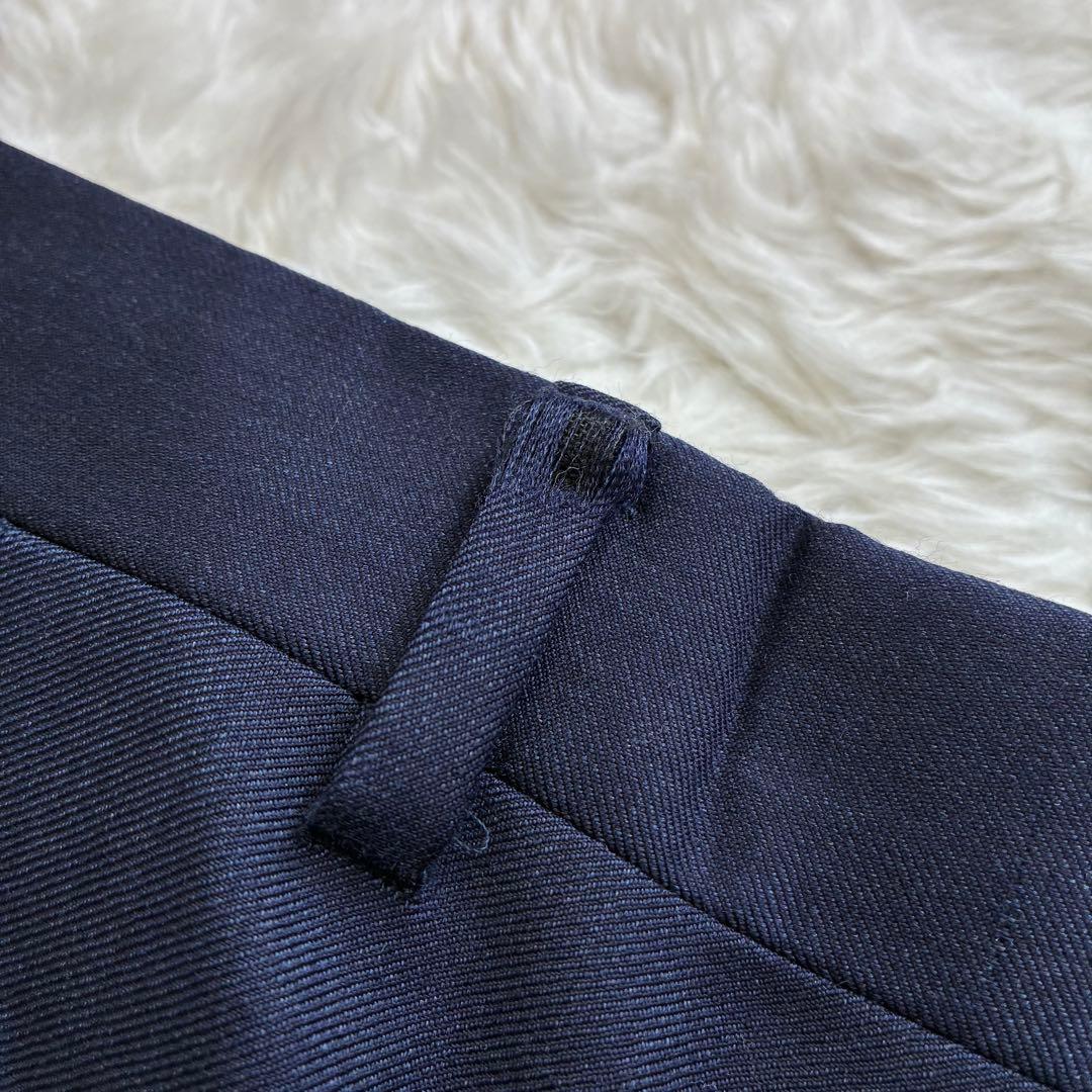 ONLY　スーツ　3ピース　カノニコ　高級生地　ネイビー　セットアップ