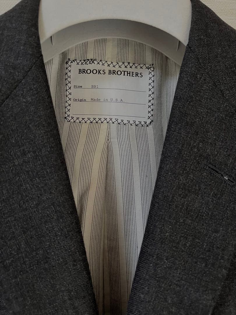 BROOKS BROTHERS BLACK FLEECE ダークグレー　スーツ
