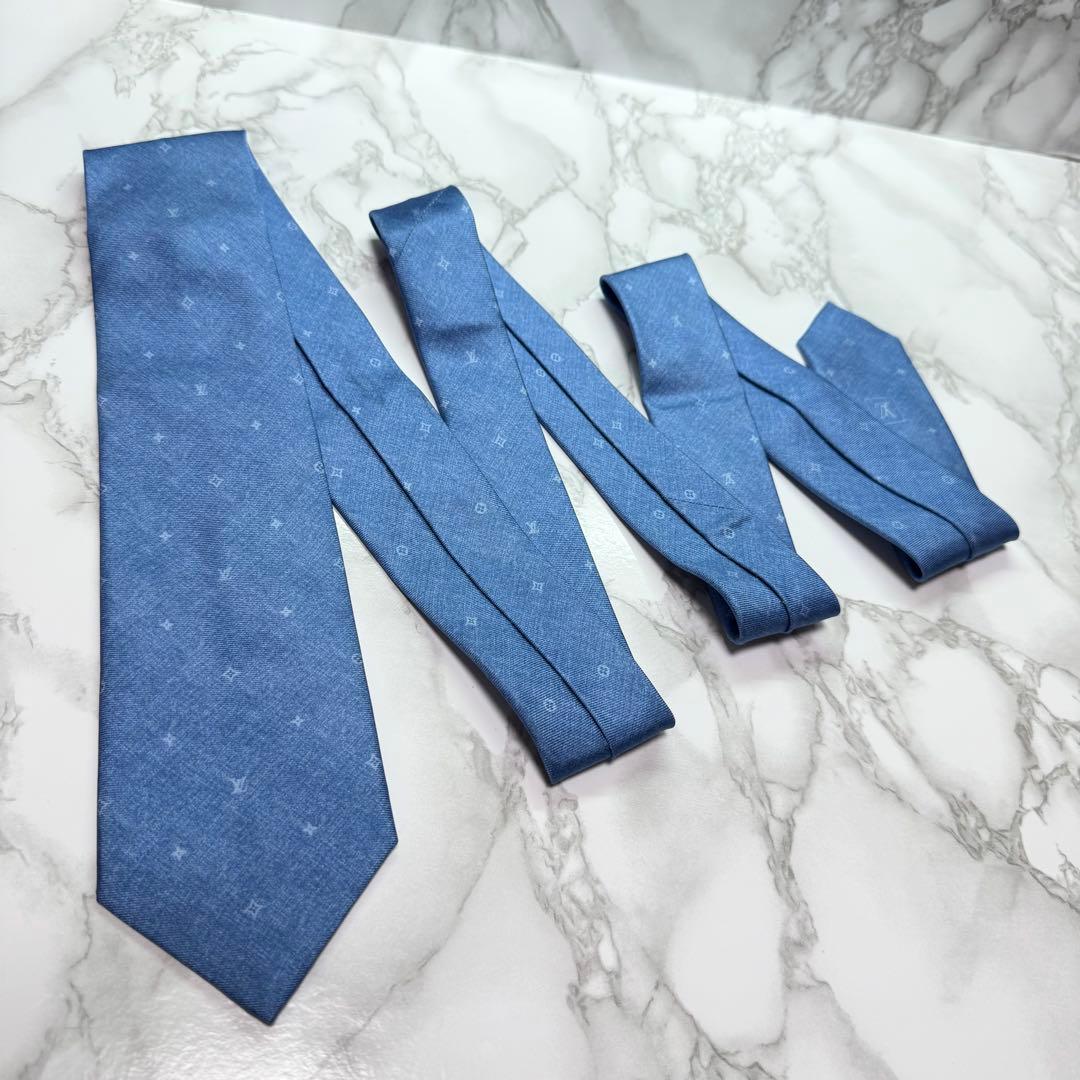 ✨美品✨ レア LOUISVUITTON ネクタイ コンステレーションデニム