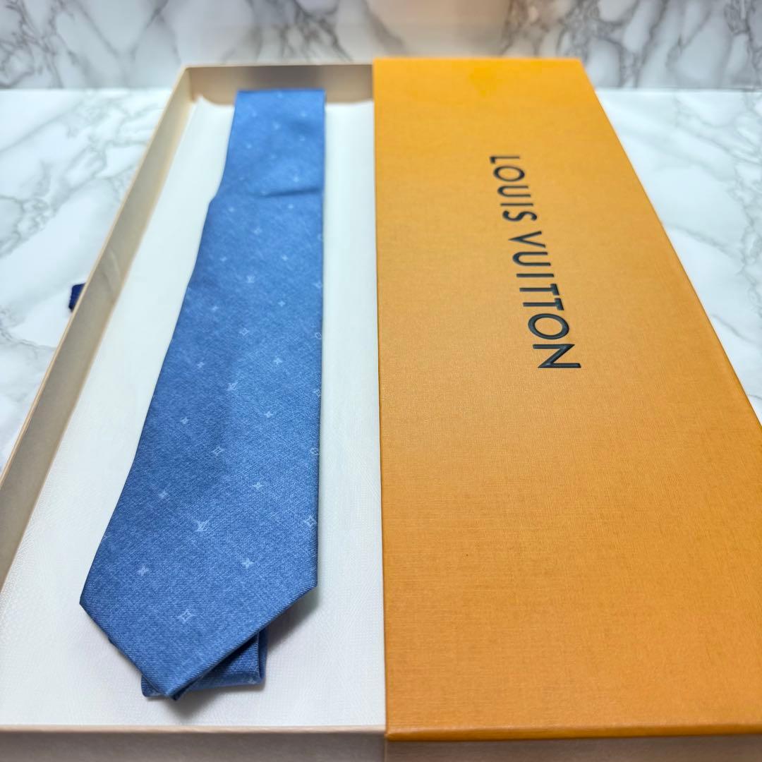 ✨美品✨ レア LOUISVUITTON ネクタイ コンステレーションデニム