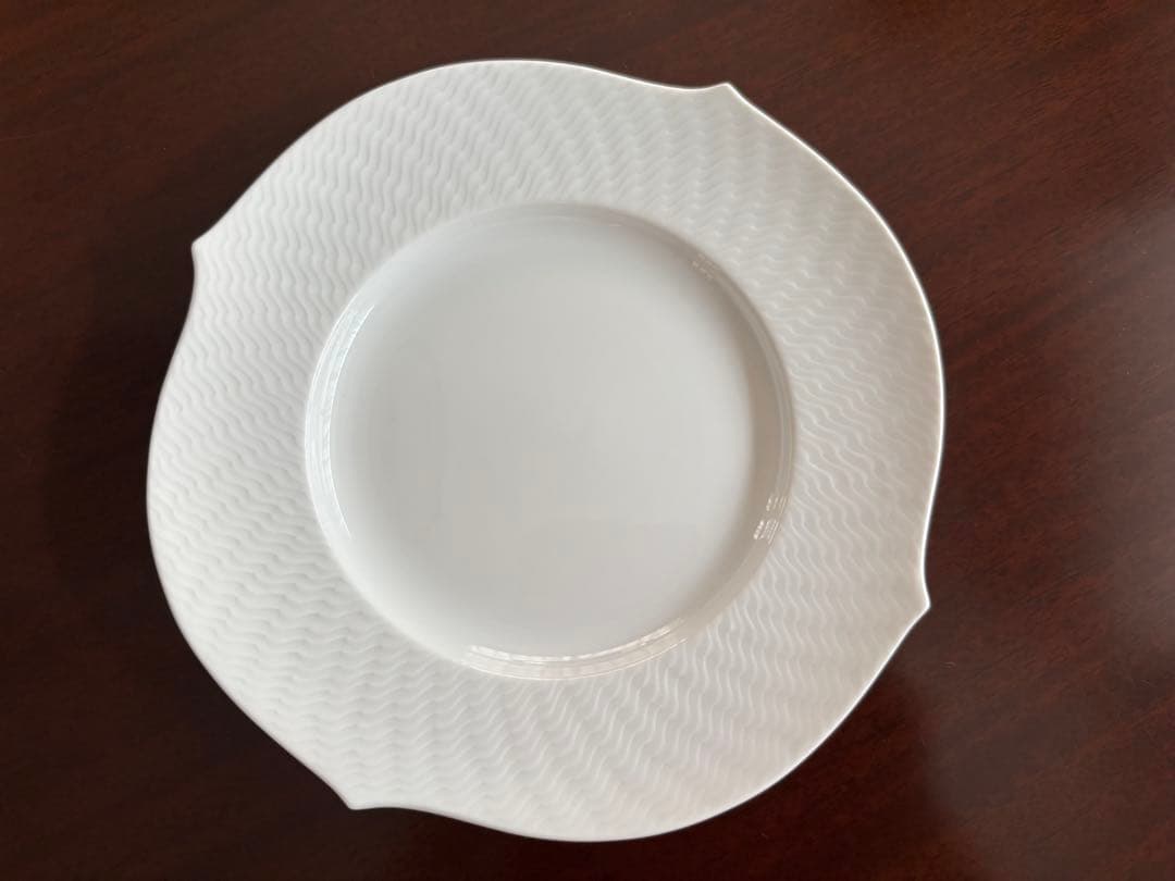 マイセン／波の戯れ 19cmプレート ２枚セット