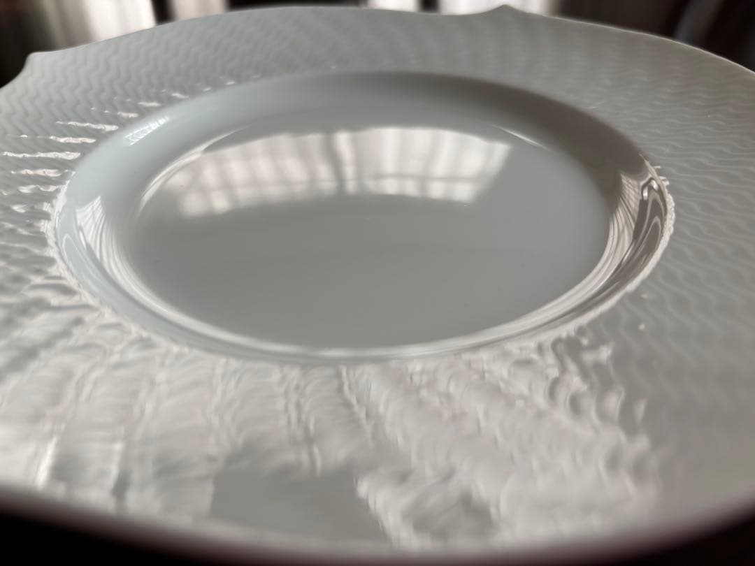 マイセン／波の戯れ 19cmプレート ２枚セット