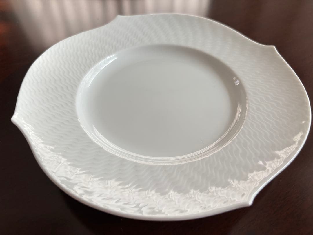 マイセン／波の戯れ 19cmプレート ２枚セット