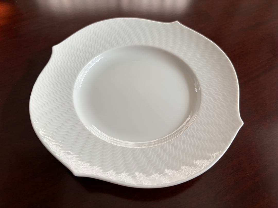 マイセン／波の戯れ 19cmプレート ２枚セット