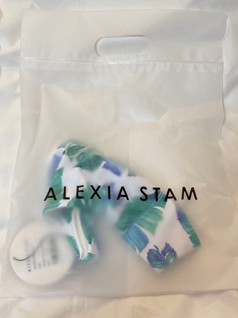 ALEXIA STAM バナナリーフ柄ビキニセット 新品