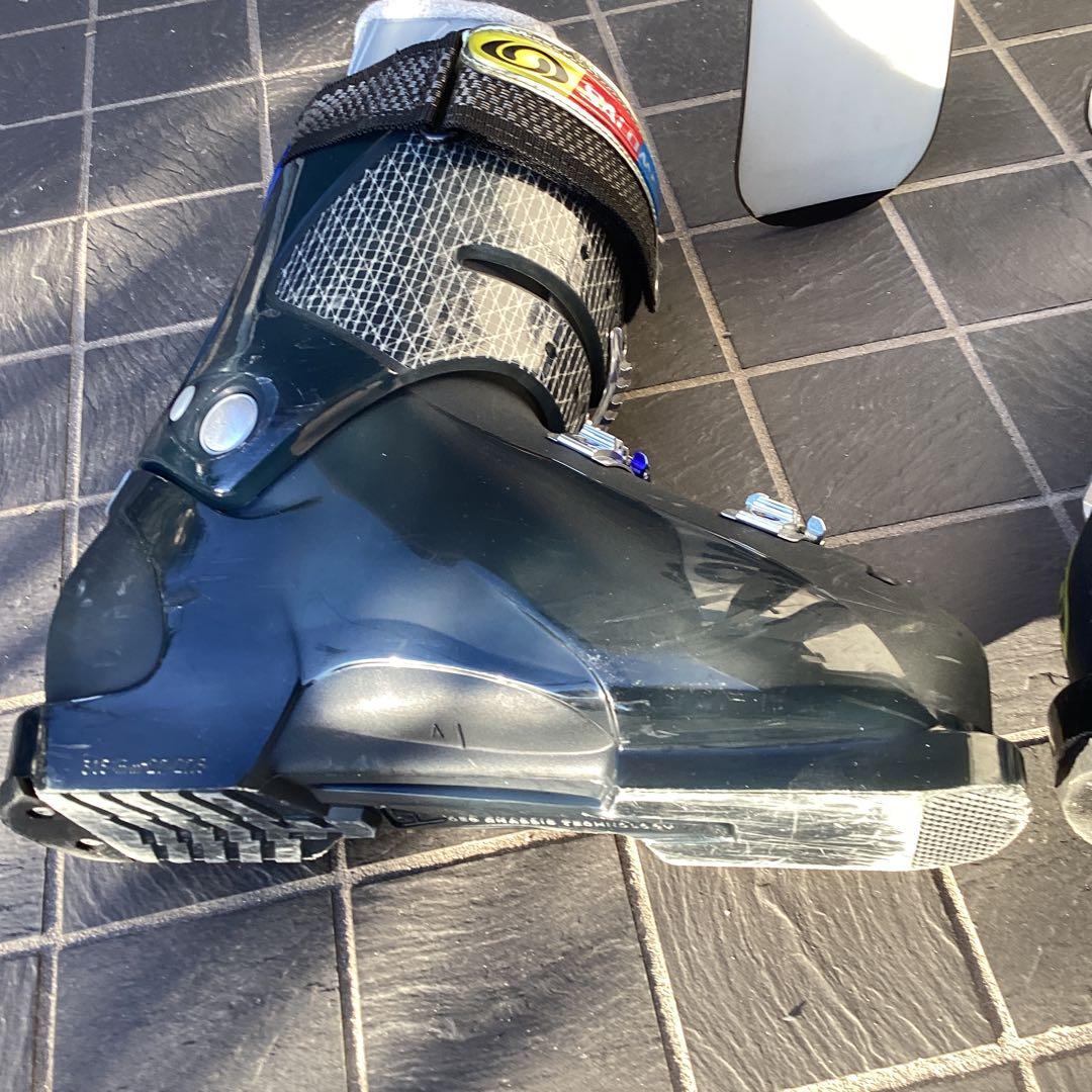 SALOMONスキー板ブーツ2点セット 160cm ビンディング付き 27cm