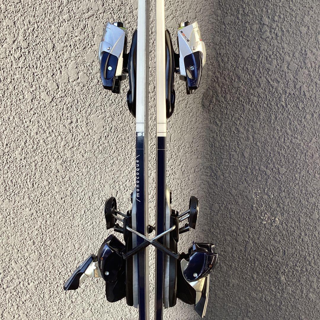 SALOMONスキー板ブーツ2点セット 160cm ビンディング付き 27cm